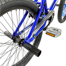 Mongoose Index 2.0 blue BMX bike pedal and freestyle peg