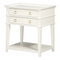Collette White 2-Drawer Tray Top Nightstand by Greyson Living