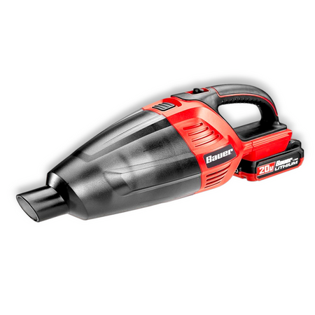 NEW! 20Volt Cordless 44 CFM Lightweight Hand Vacuum with Floor and Crevice Tools , Red – (Tool Only)