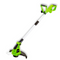 Electric String Trimmer 13 Inch 3.8 Amp 7800 RPM Speed Corded Trimmer Garden Lawn Weed Cutter, Green