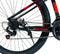 Mountain Bike, Carbon Steel Frame, 26 Inches Wheels, 21 Speeds, Red & Black Color