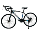 700C Road Bike, Full Carbon Steel Frame, Mechanical Disc Brake, Multiple Colors