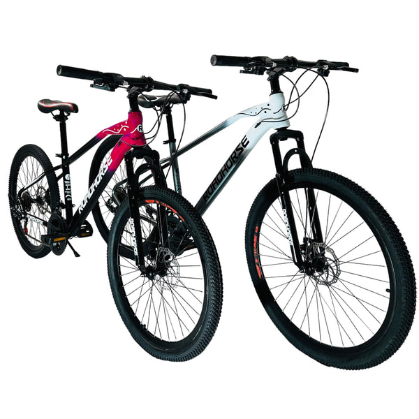 Mountain Bike, Carbon Steel Frame, 24-29 Inches Wheels, 21 Speeds, Multiple Colors