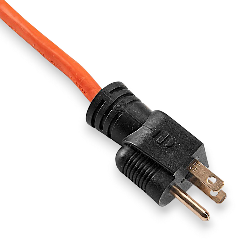 100 Feet 14/3 Gauge Indoor/Outdoor Heavy-Duty Electrical Extension Cord Power Cable, Orange