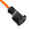 VANGUARD 25 ft. x 16/3 Gauge Indoor/Outdoor Extension Cord, Orange