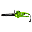 Electric Chainsaw 14 Inches 5340 RPM Speed Handheld 9 Amp Electric Wood Cutter Chainsaw, Green