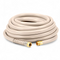 All Weather Water Hose 3/4" x 50 Feet HEAVY DUTY Commercial Industrial Contractor PVC Garden Hose, Gray