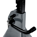 NEW 3 Ton (6,500 lb) Capacity Double Locking Steel Jack Stands - Lift Height 11-3/8 in. to 16-7/8 in., 2 Piece_Slate Gray