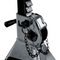 NEW 3 Ton (6,500 lb) Capacity Double Locking Steel Jack Stands - Lift Height 11-3/8 in. to 16-7/8 in., 2 Piece_Slate Gray