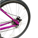 Schwinn women's 700c hybrid bike rear wheel and drivetrain