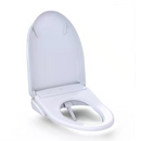 S7A Washlet Elongated Electric Heated Bidet Seat with Contemporary Lid in Cotton White