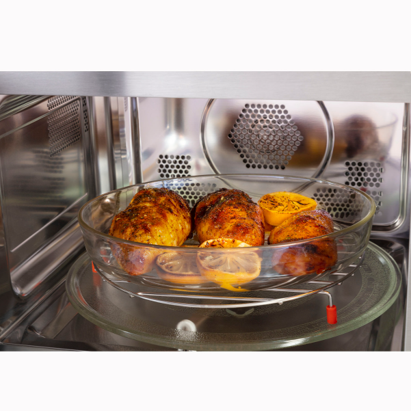 GE® 1.0 Cu. Ft. Capacity Countertop Convection Microwave Oven with Air Fry
