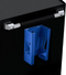 Magnetic Glove Box Dispenser Holder Set with 4 lb. Capacity - Wall-Mounted Holder for Towels, Wipes, Paper Tissue, and Gloves