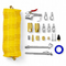CENTRAL PNEUMATIC 20-Piece Air Compressor Accessory Kit - Includes 1/4 in. x 25 ft. Polyethylene Air Hose, 130 PSI Pressure, 3 Nozzles, Inflation Needles, and More
