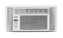 BLACK+DECKER 10,000 BTU 115V Window Air Conditioner Cools 450 Sq. Ft. with Remote Control in White