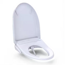 S7A WASHLET+ Elongated Electric Bidet Seat for WASHLET+ Toilet with EWATER+ Auto Open/Close Classic Lid in Cotton White