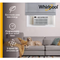 Whirlpool 15,000 BTU 115V Window AC w/ Remote Control for Rooms up to 700 Sq. Ft. LCD Display Auto-Restart Timer White