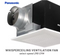 WhisperCeiling 290 CFM Ceiling Surface Mount Bathroom Exhaust Fan, ENERGY STAR