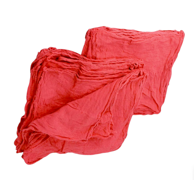 Mechanics Shop Towels 50-Pack, 14x13 Inches, Reusable and Washable, 100% Cotton Cleaning Cloths – Ideal for Mechanics, Garages, Auto Body Shops, and Bar Mops.