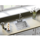 Sink ElkayCrosstown 15 in. Drop in/Undermount Single Bowl Stainless Steel 20 Gauge Bar Sink