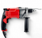 NEW BAUER  7.5 Amp 1/2 Inch Variable-Speed Electric Hammer Drill with 2800 RPM, Red