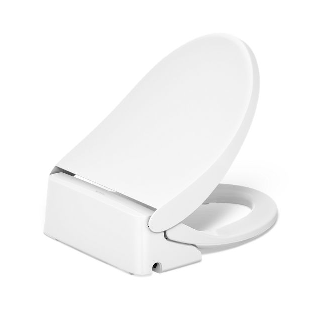 Kohler 30970-0 PureWash E875 Elongated Bidet Toilet Seat With Remote Control