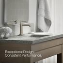 Terzet Single-handle bathroom sink faucet, 1.2 gpm 1PREC34944-4D-BN-AB
