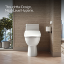 KOHLER PureWash E815 Elongated Heated Bidet Toilet Seat with Remote, Warm Water, Air Dryer, Deodorizer & Self-Cleaning Nozzle - White