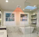 WhisperWarm DC 50-80-110 CFM Ceiling Bathroom Exhaust Fan with Heater