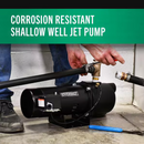 Everbilt 1/2 HP Plastic Shallow Well Jet Pump HDSWJ5P