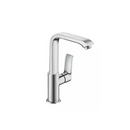 Hansgrohe Metris E 230 Single-Hole Single-Handle High-Arc Bathroom Faucet in Chrome