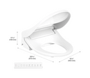 Kohler PureWash E875 Bidet Toilet Seat with Remote Control Model 30969-0