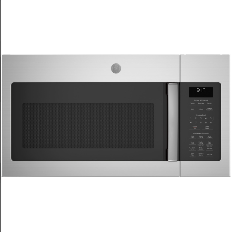 GE 1.7 cu. ft. Over the Range Microwave with Sensor Cooking in Fingerprint Resistant Stainless Steel