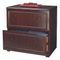 Realspace Broadstreet 29-1/2"W x 19"D Lateral 2-Drawer File Cabinet, Cherry