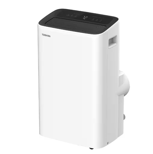Toshiba Portable Air Conditioner 8,000 BTU (12,000 BTU ASHRAE) 115-Volt Smart Wi-Fi Portable Air Conditioner for upto 350 sq. ft