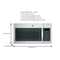 GE 1.7 cu. ft. Over the Range Microwave with Sensor Cooking in Fingerprint Resistant Stainless Steel