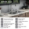 KOHLER Verse 33 in. Drop-in Double Bowl 20 Gauge Stainless Steel Kitchen Sink with 4-Holes