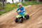 Razor 24V Dirt Quad SX McGrath Powered Ride-On - Green: Steel Frame, 8 MPH, 120 lb Capacity