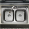 KOHLER Verse 33 in. Drop-in Double Bowl 20 Gauge Stainless Steel Kitchen Sink with 4-Holes