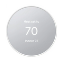 Google - Nest Thermostat - Programmable Wi-Fi Smart Thermostat - Snow