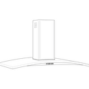 GE 36" Island-Mount Chimney Hood_UVI7361SWSS (Local Pickup Only)