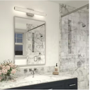 Artika Exalto 27 in. 1-Light Chrome LED Vanity Light Bar