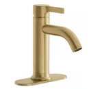 Glacier Bay Ryden Single Hole Single-Handle Bathroom Faucet in Brushed Gold