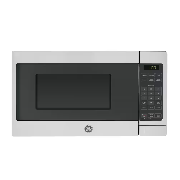 GE 0.7 cu. ft. 700-Watt Spacemaker Countertop Microwave in Stainless Steel
