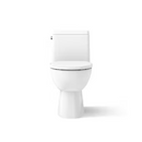 KOHLER Reach 12 in. Rough In 1-Piece 1.28 GPF Single Flush Elongated Toilet in White Seat Included(Local Pickup Only)
