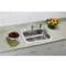 Glacier Bay 25 in. Drop in Single Bowl 22 Gauge Stainless Steel Kitchen Sink