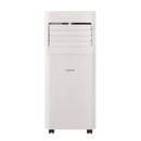 Vissani 5,000 BTU 115-Volt Portable Air Conditioner for 150 sq. ft. Rooms with Dehumidifier and Remote in White