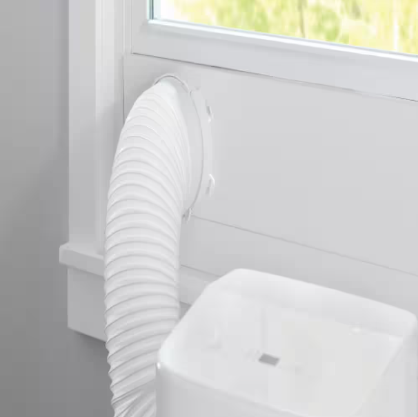 Vissani 5,000 BTU 115-Volt Portable Air Conditioner for 150 sq. ft. Rooms with Dehumidifier and Remote in White