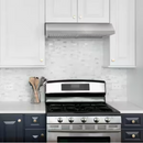 Vissani Cenza 30 in. 340 CFM Convertible Under Cabinet Range Hood in Stainless Steel with Electronic Touch Controls