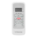 Vissani 5,000 BTU 115-Volt Portable Air Conditioner for 150 sq. ft. Rooms with Dehumidifier and Remote in White